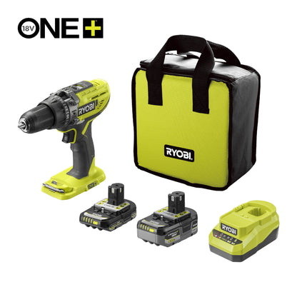 Masina de gaurit cu percutie 18V ONE+ (4.0Ah + 2.0Ah) - R18PD3-242S