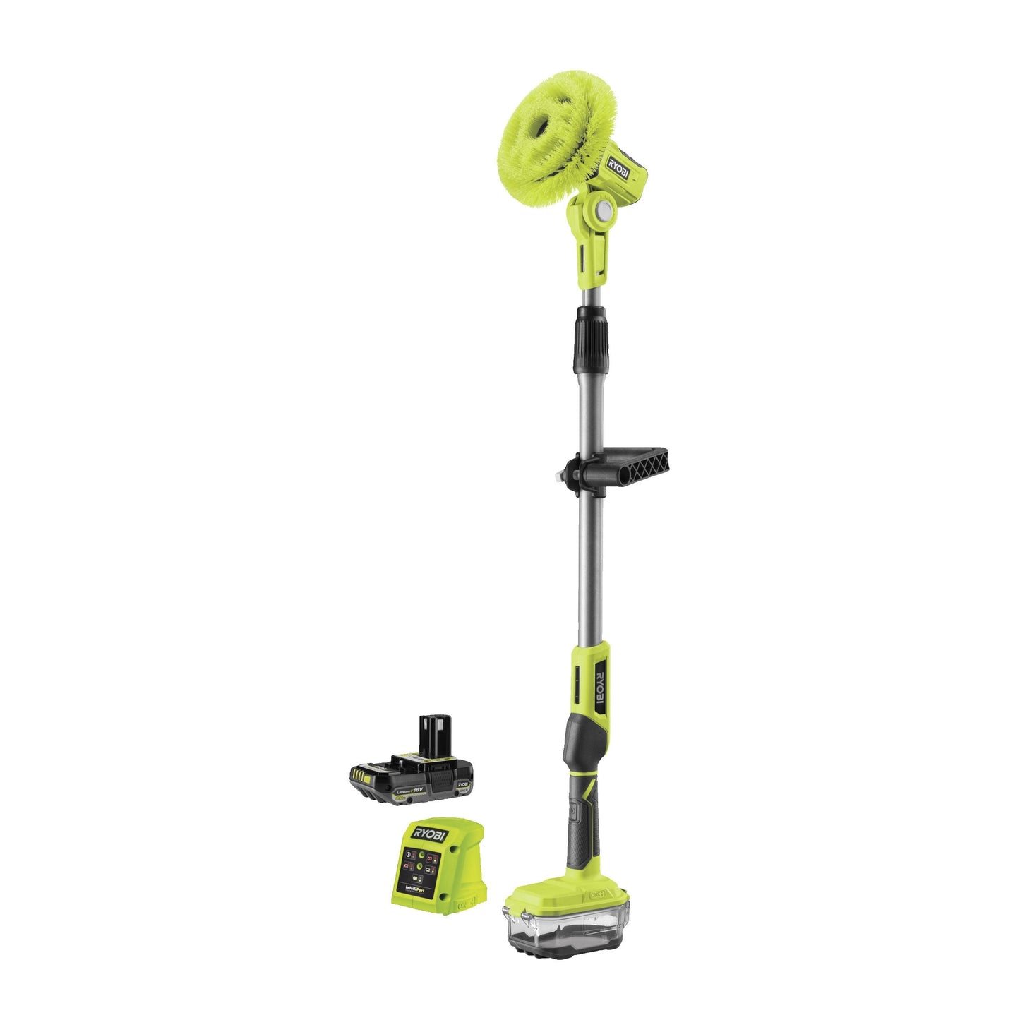 Perie telescopica pentru curatat 18V ONE+ cu acumulator 2.0Ah - R18TPS-120G