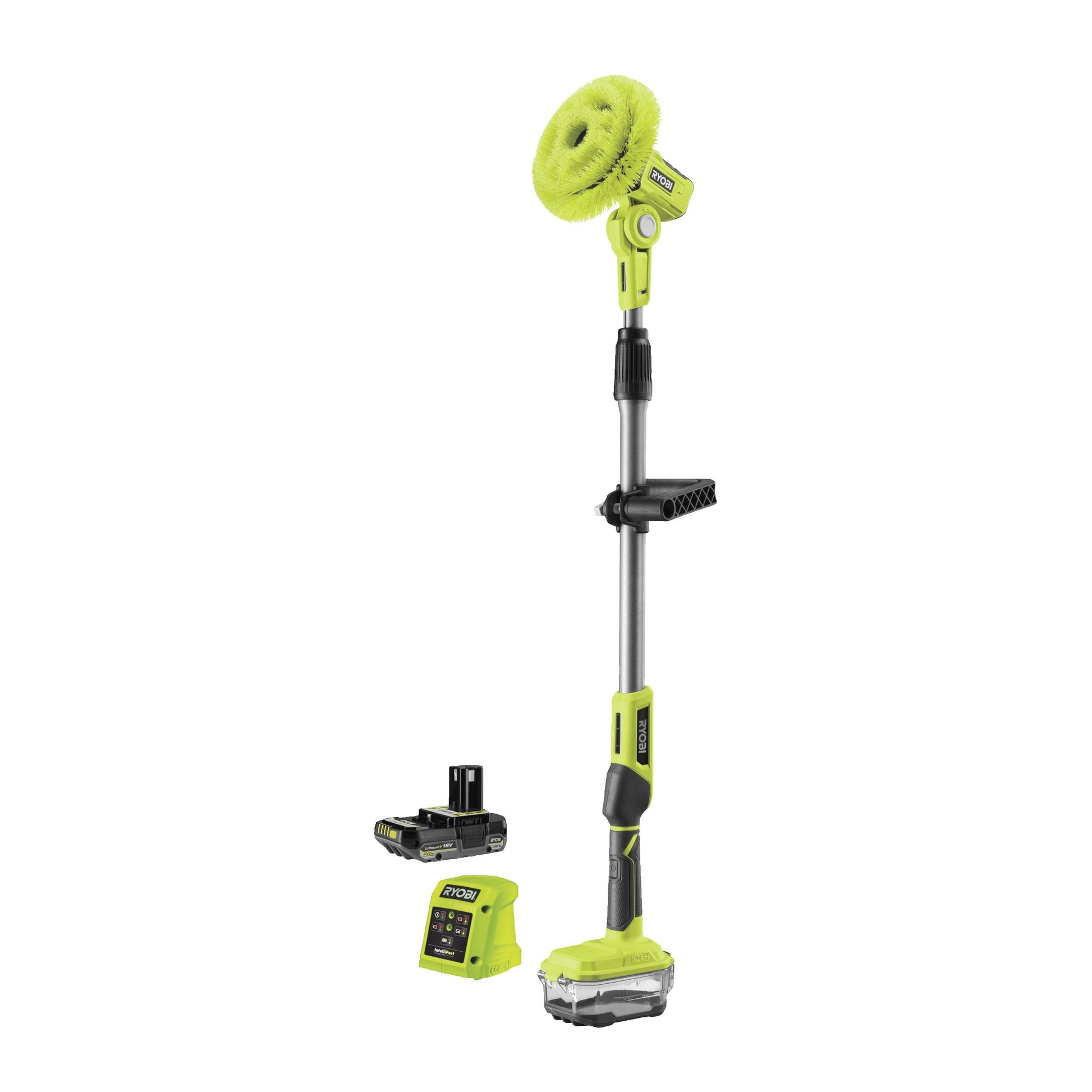 Perie telescopica pentru curatat 18V ONE+ cu acumulator 2.0Ah - R18TPS-120G