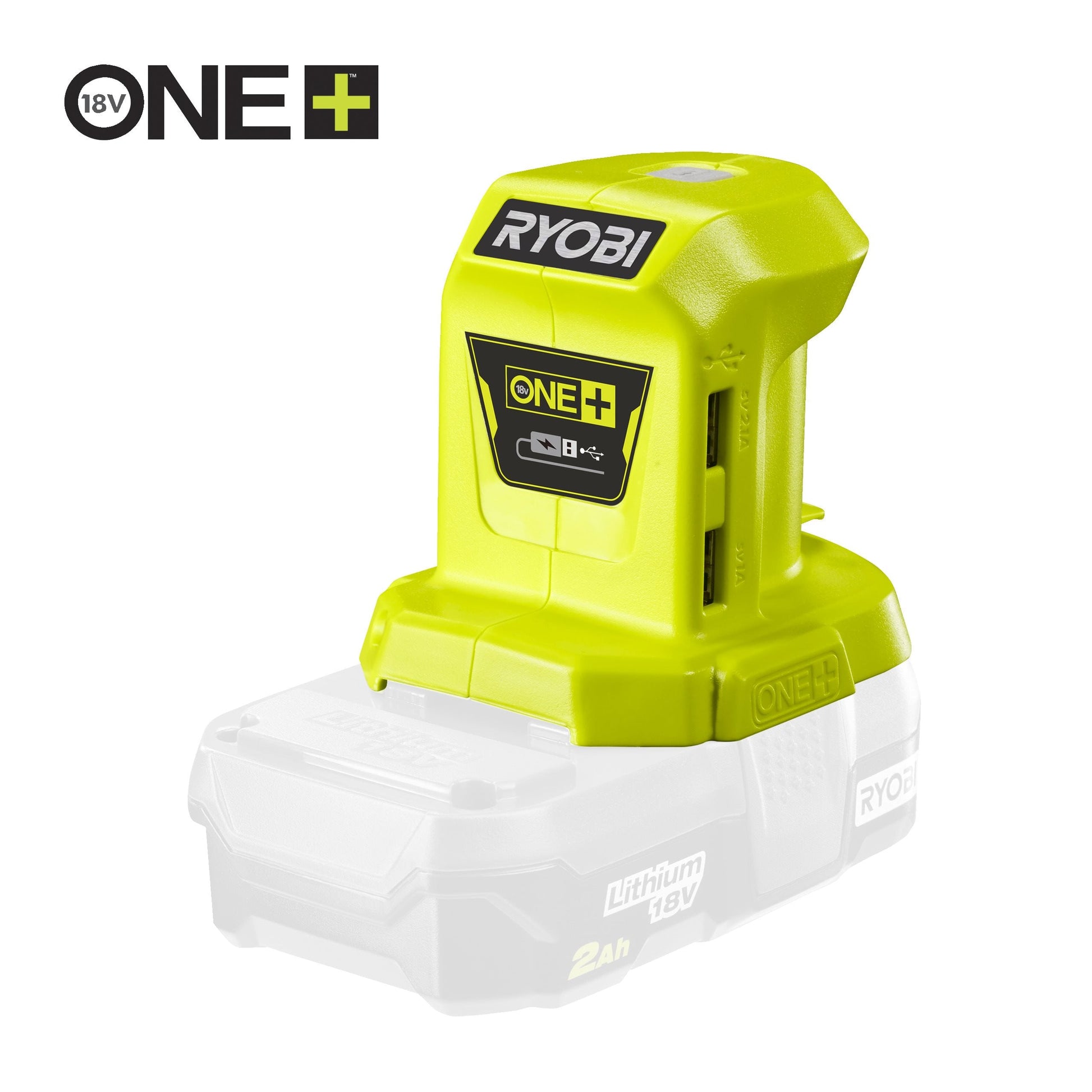 Adaptor USB 18V ONE+ (fara acumulator) - R18USB-0