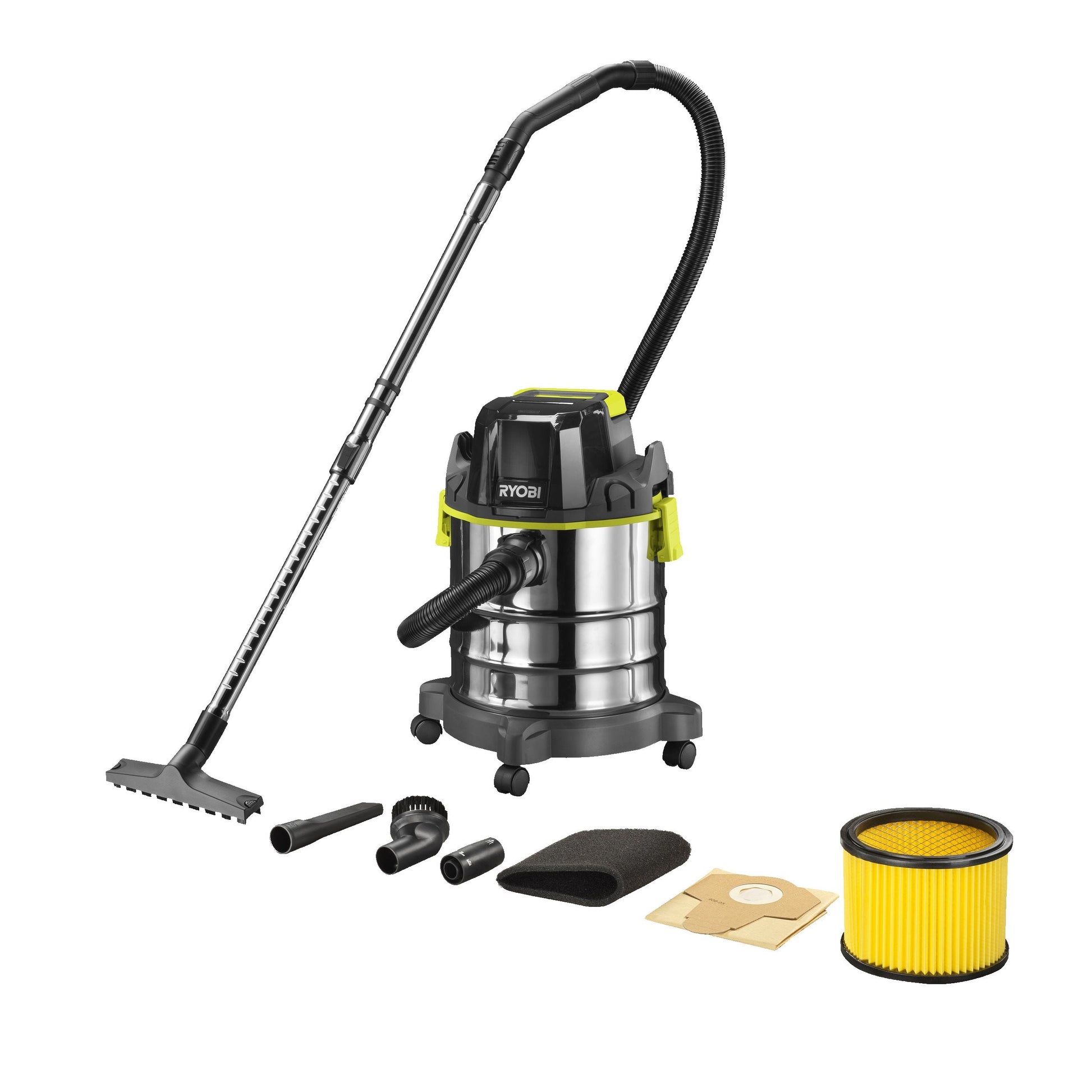 Aspirator umed/uscat 18V ONE+ (fara acumulator) - R18WDV-0