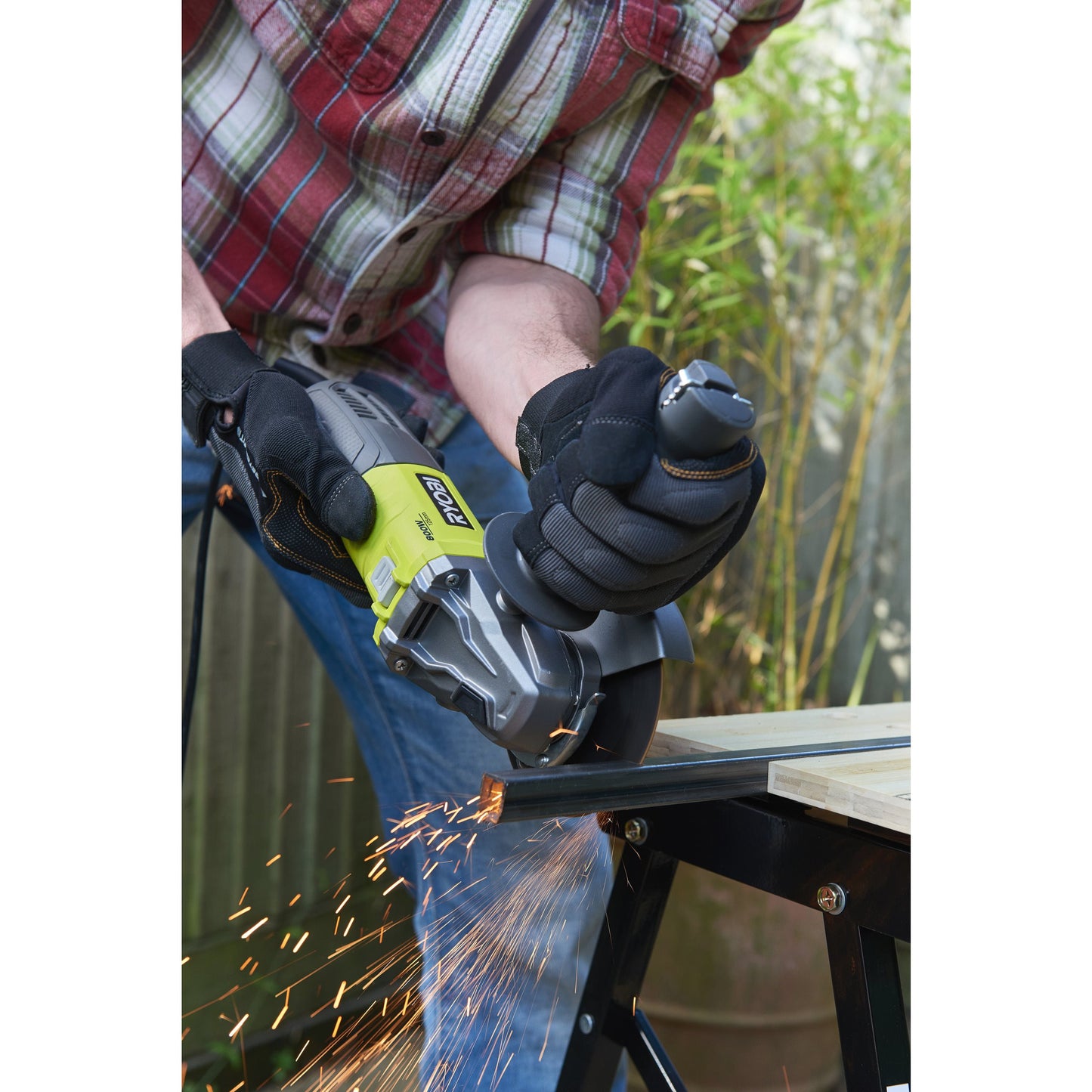 Polizor unghiular 800 W, disc de 125 mm (cu geanta) - RAG800-125S