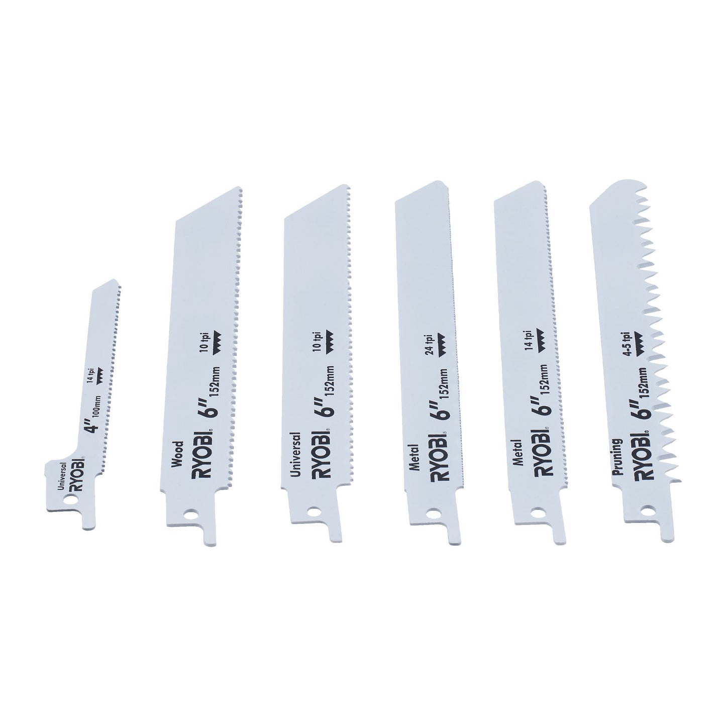 Set 6 buc panze pentru fierastrau sabie - RAK06RB