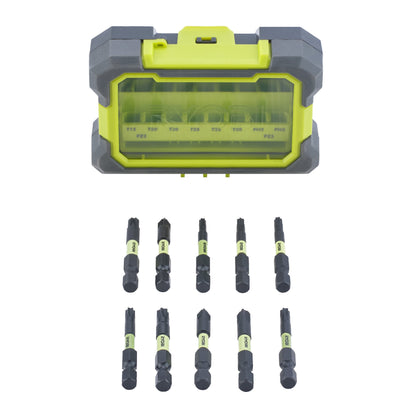 Cutie 10 buc accesorii mixte pentru insurubat Torque+ - RAK10MSDI