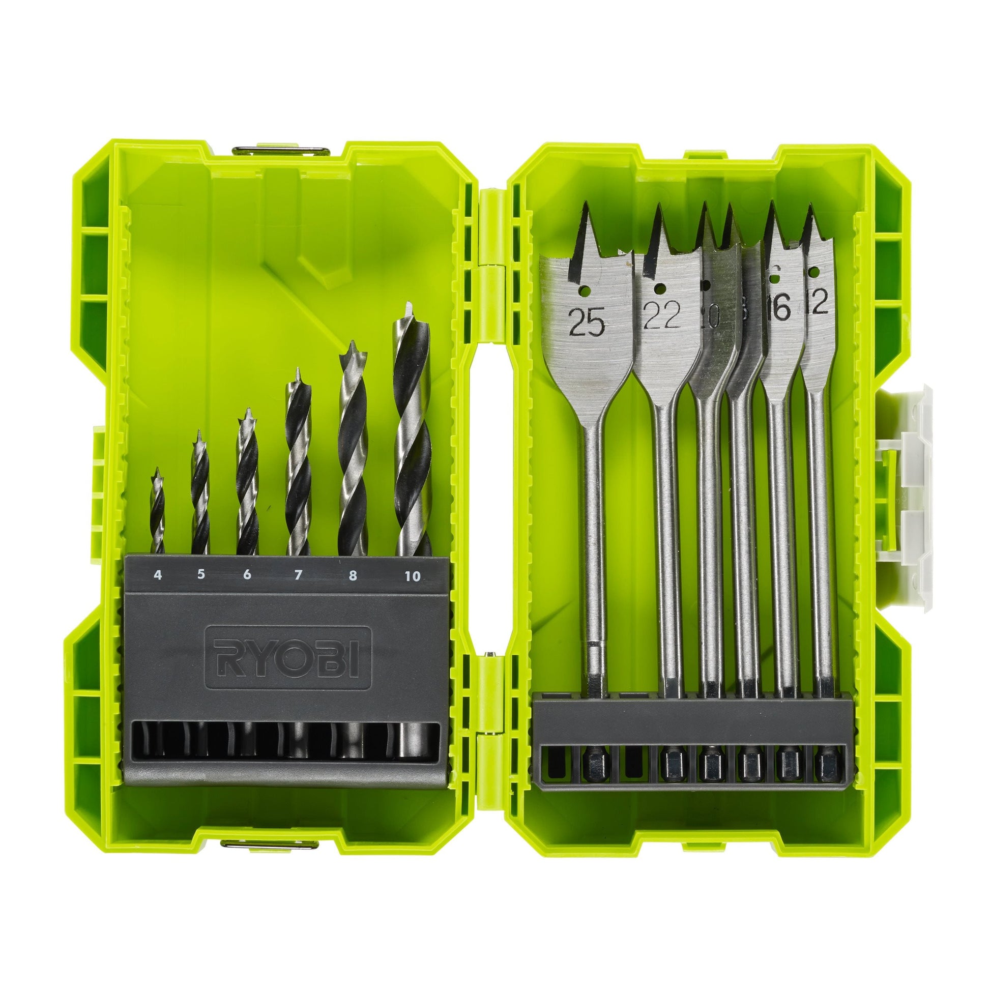 Set de burghie pentru lemn de 12 piese - RAK12SWD