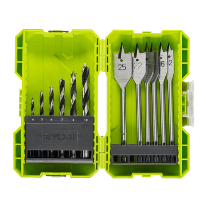 Set de burghie pentru lemn de 12 piese - RAK12SWD