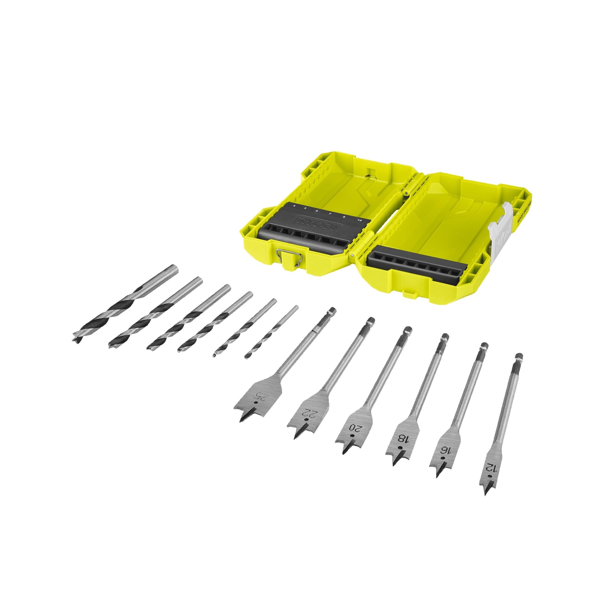 Set de burghie pentru lemn de 12 piese - RAK12SWD