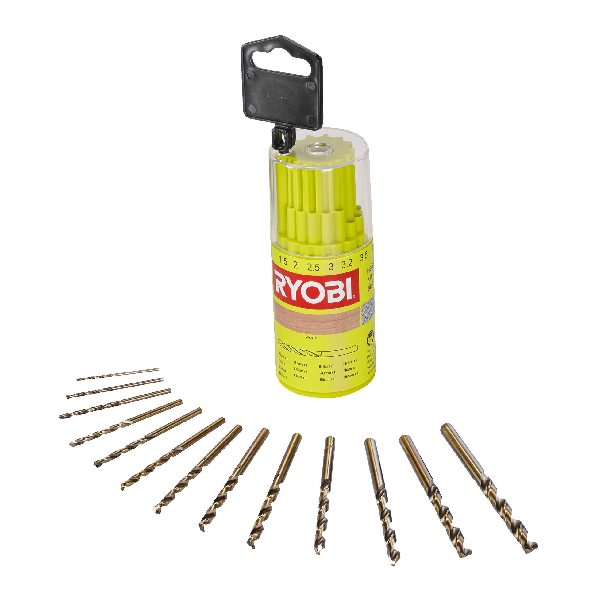 Set de biti de gaurire HSS-G de 13 piese. - RAK13HSS