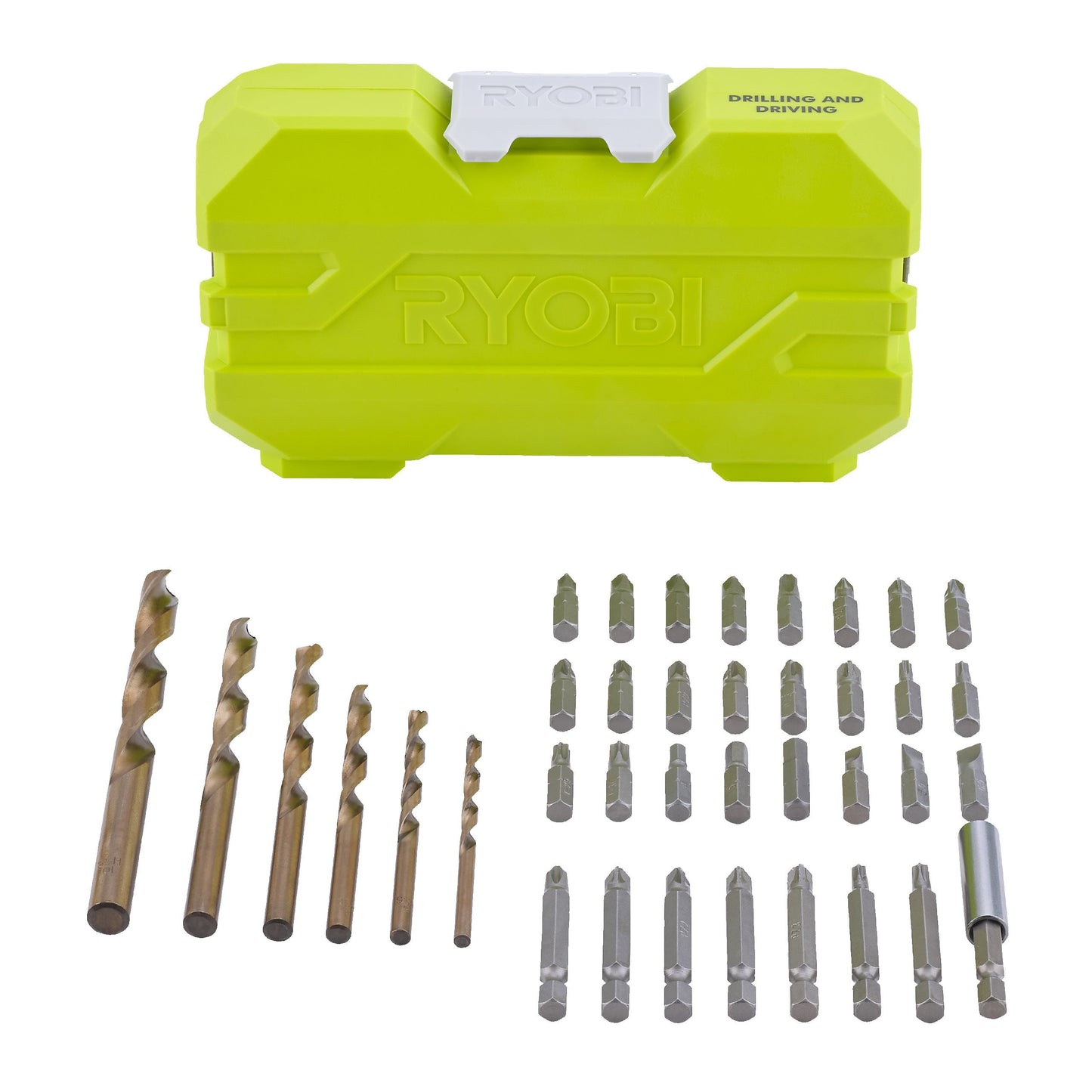 Set de 38 de piese pentru gaurire & insurubare - RAK38SDD