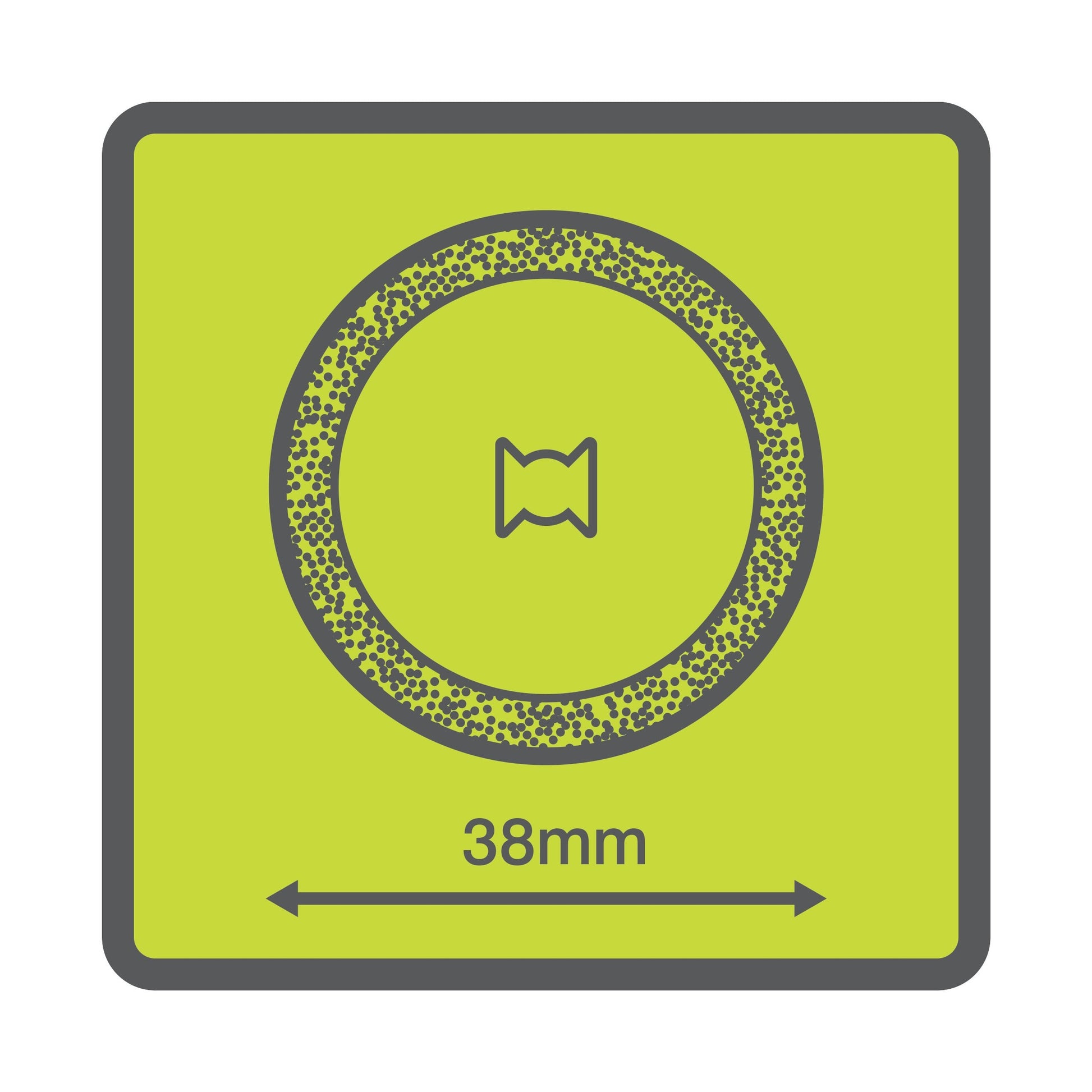 Disc diamantat 38mm pentru placi ceramice / zidarie - RAR305