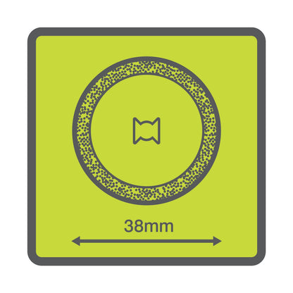 Disc diamantat 38mm pentru placi ceramice / zidarie - RAR305