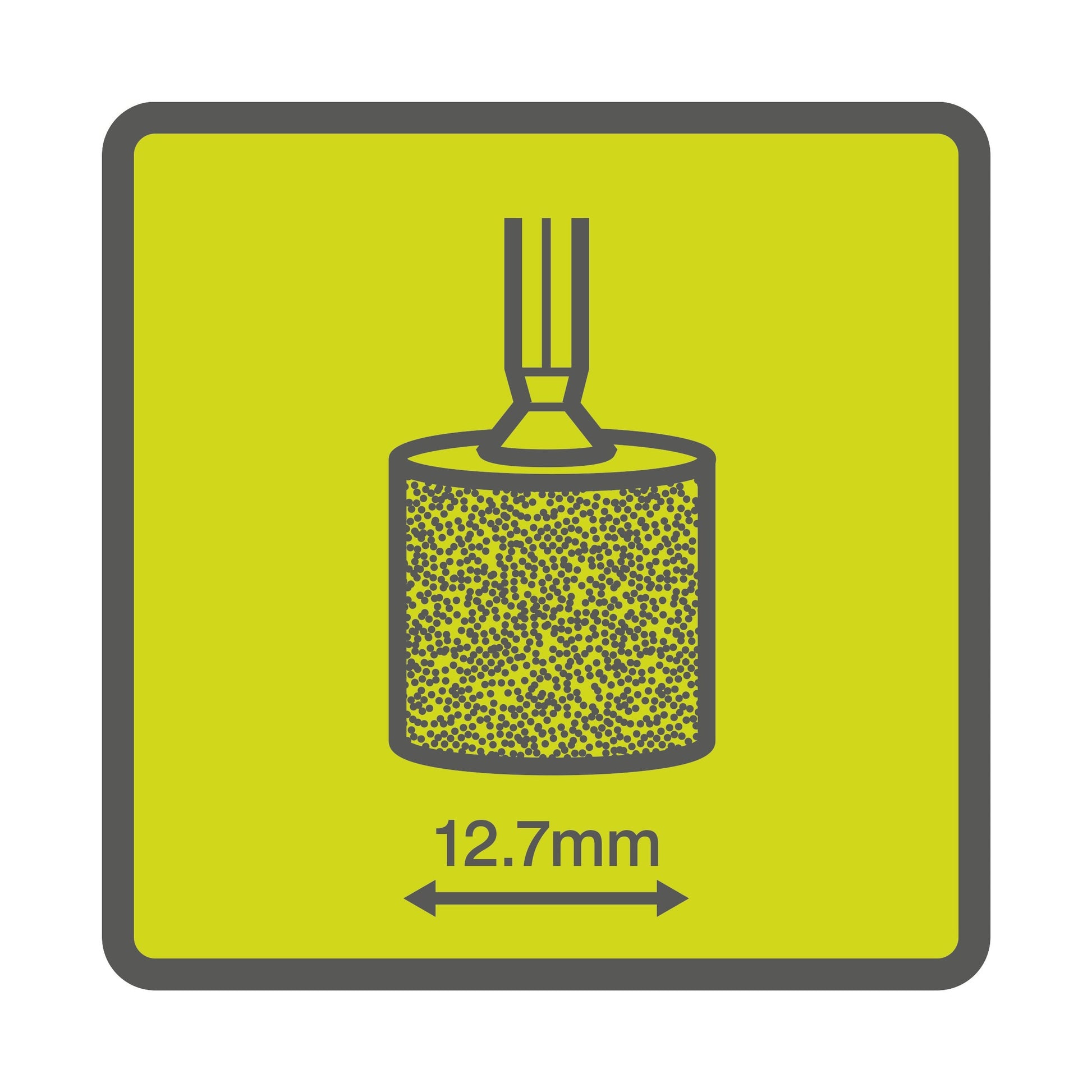 Piatra de slefuire cilindrica de 12,7 mm - RAR503