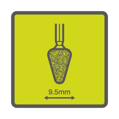 Piatra conica de slefuire 9,5 mm - RAR504