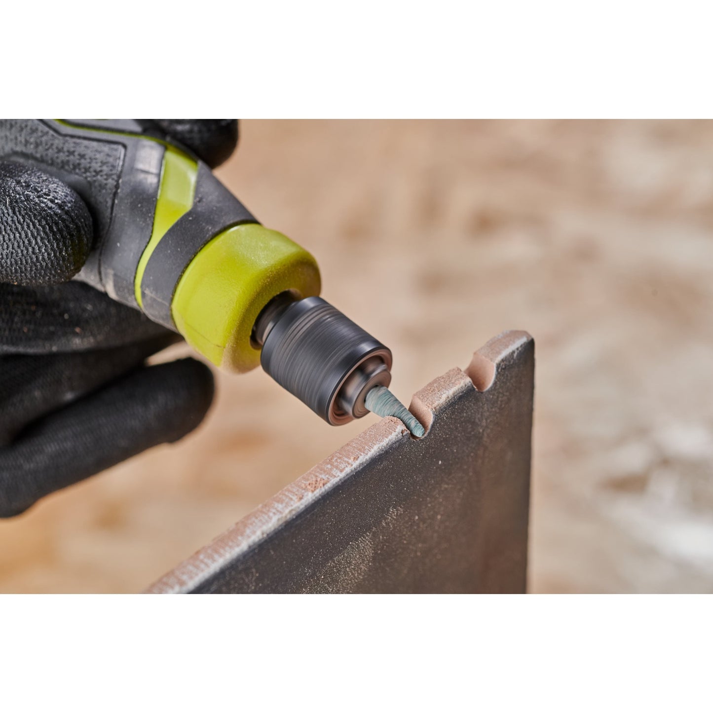 Piatra din carbura de siliciu pentru polizor cu varf conic 4,8 mm - RAR506-2