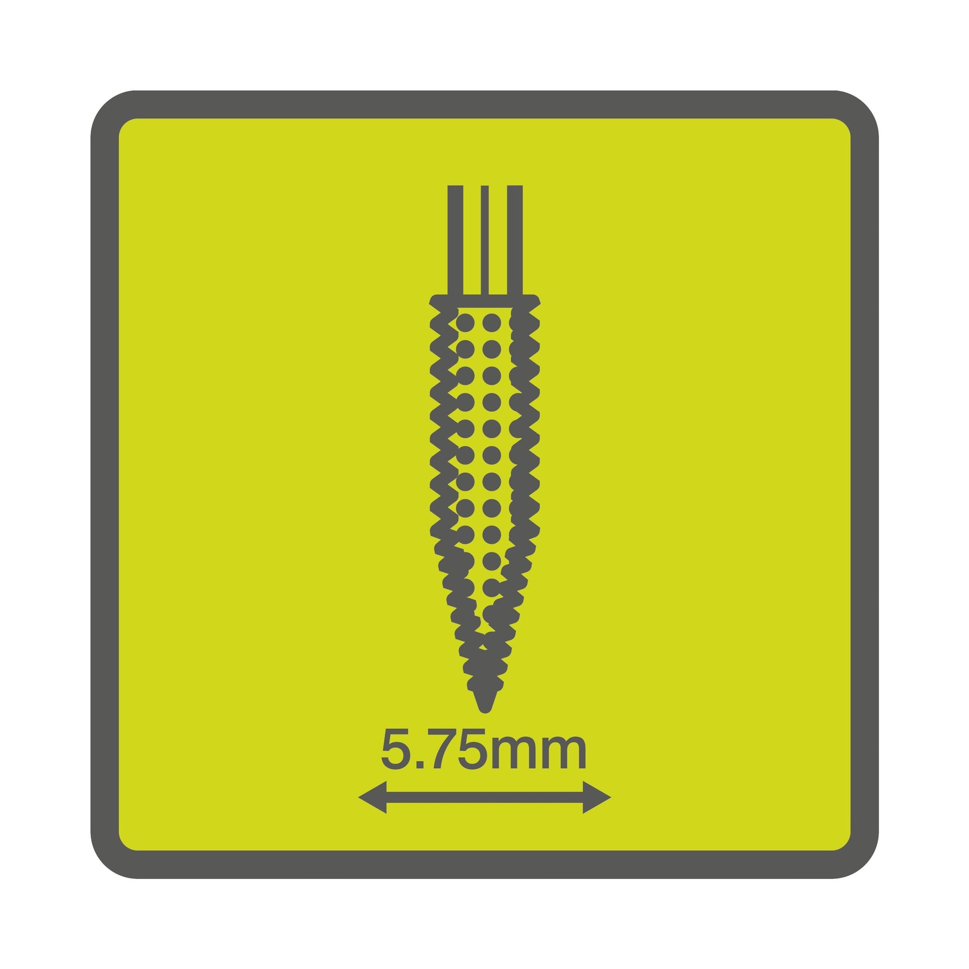 Freza grosiera neregulata 5,75mm - RAR705