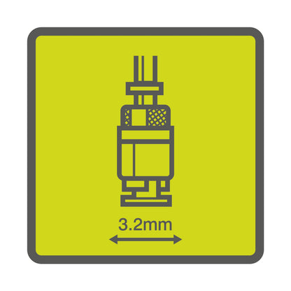 Mandrina cu blocare prin rasucire 3,2 mm - RAR902
