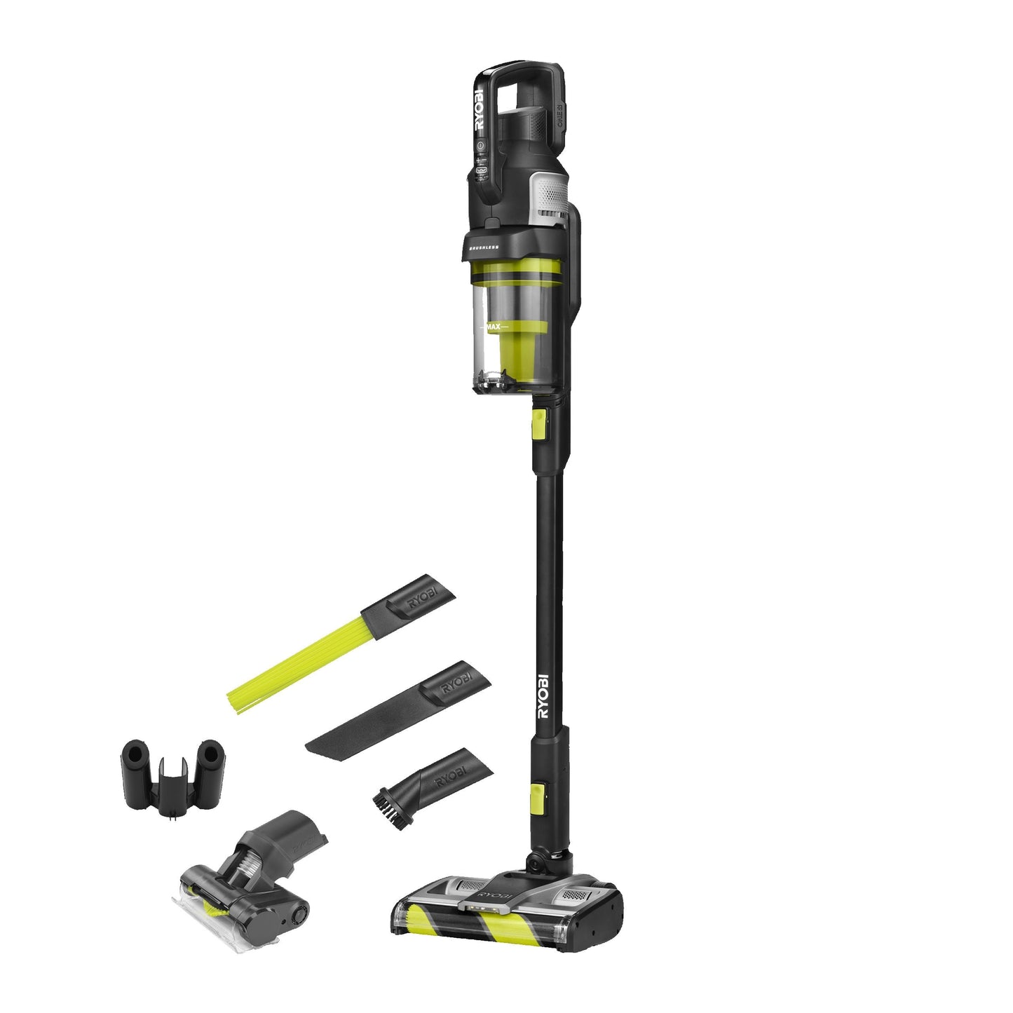 Aspirator vertical 18V ONE+ brushless, cu tehnologie anti-incalceala (fara acumulator) - RASV18BL-0