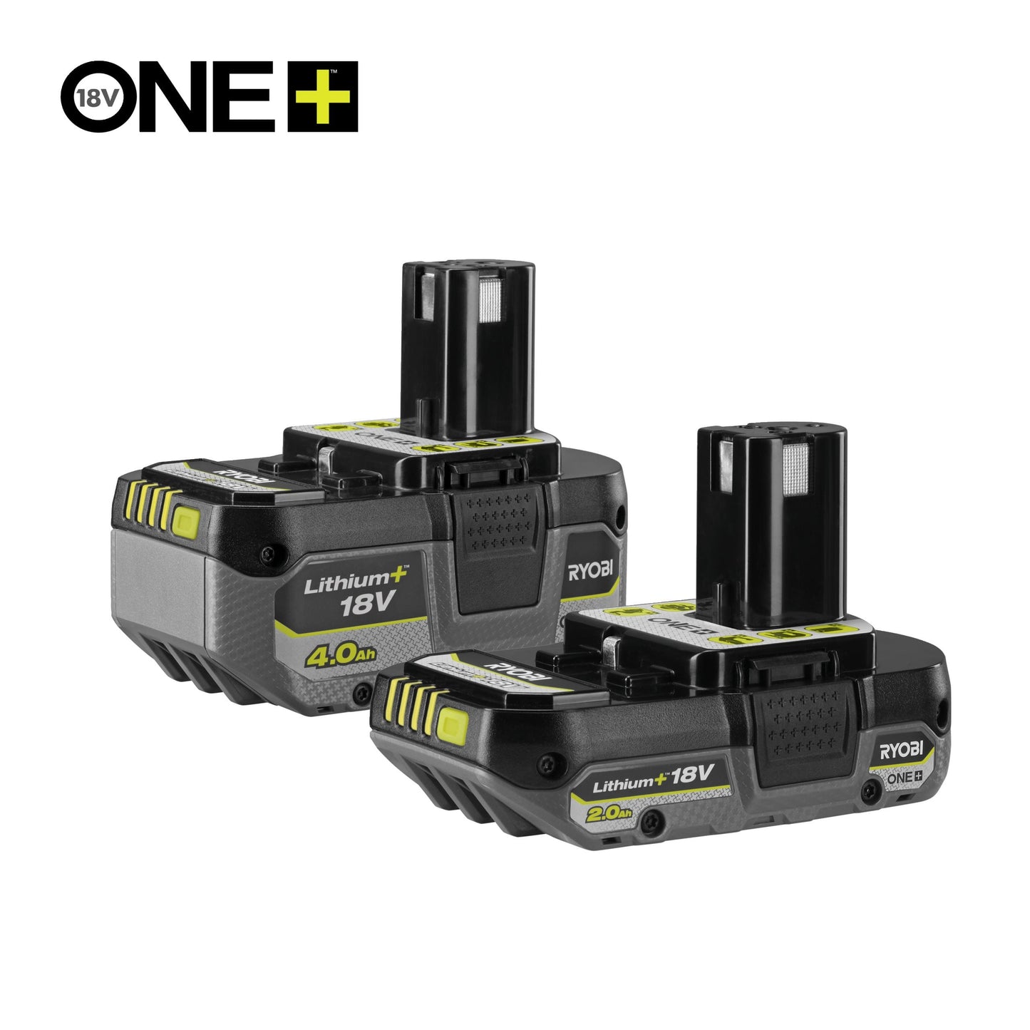 Set 2 acumulatori Lithium+ 18V ONE+ 4.0Ah si 2.0Ah - RB18242X