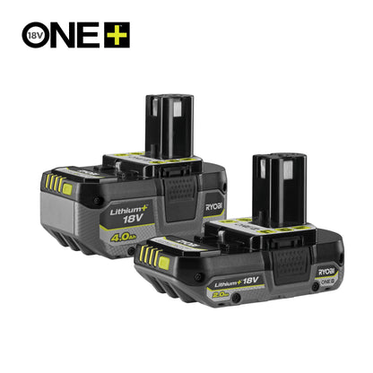 Set 2 acumulatori Lithium+ 18V ONE+ 4.0Ah si 2.0Ah - RB18242X