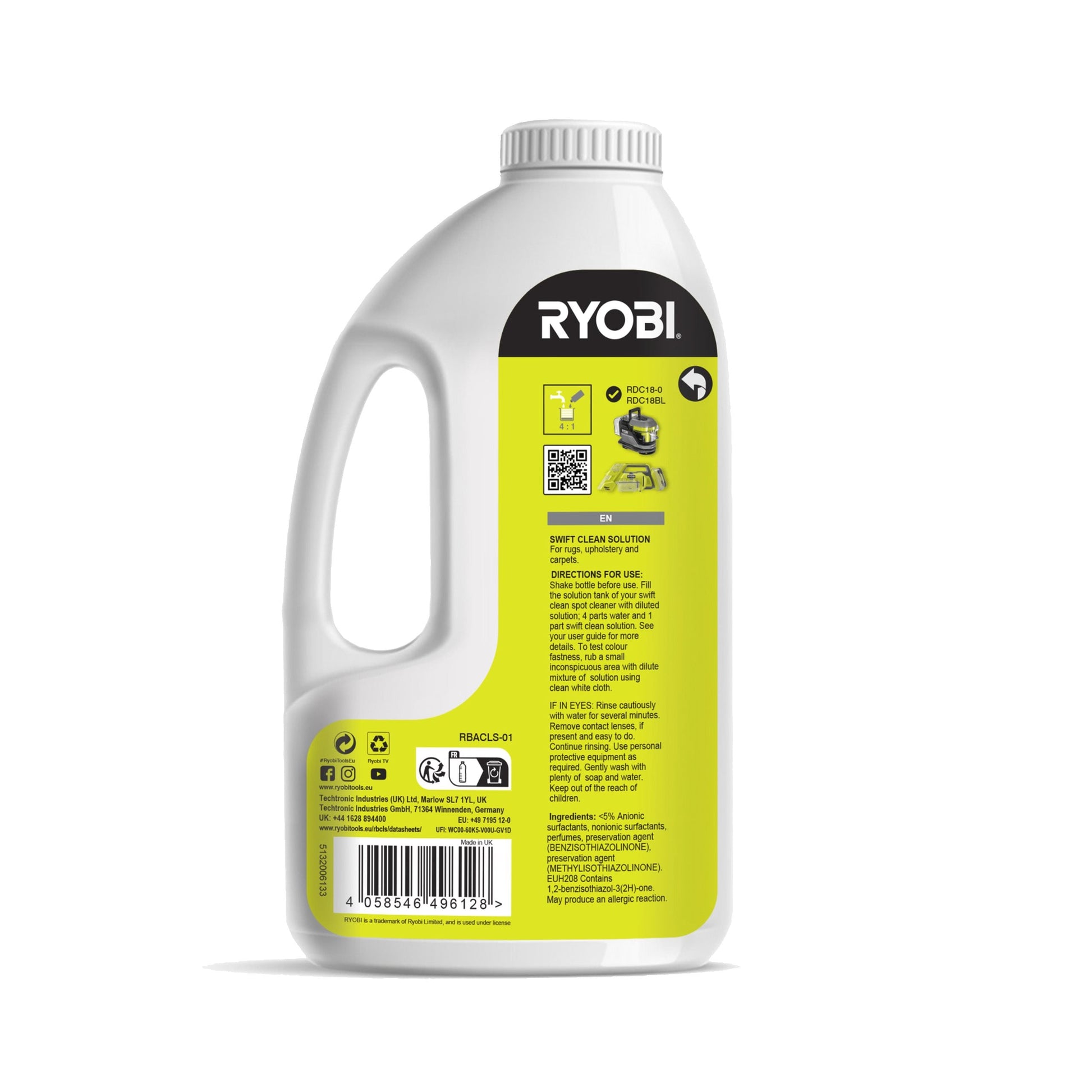 Solutia ONE+ Swift Clean - RBACLS-01