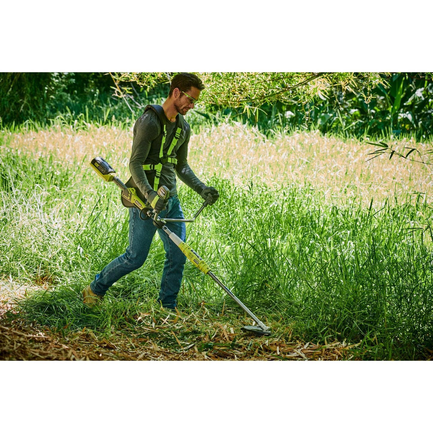 Motocoasa 26 cm / Trimmer de 30 cm fara cablu (fara acumulator) - RBC36X26BG2-0