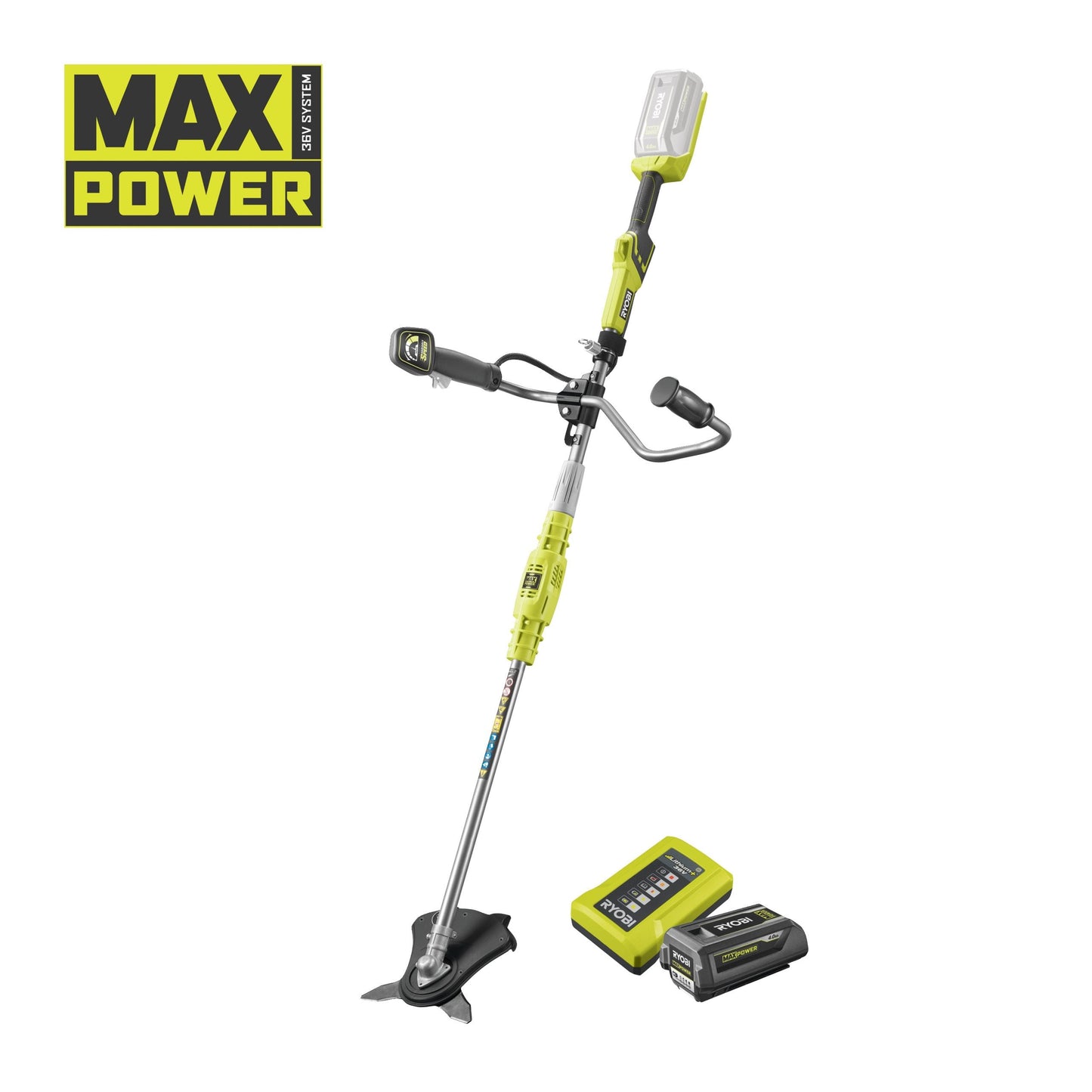 Motocoasa 26 cm / Trimmer de 30 cm fara cablu, cu acumulator 4.0Ah - RBC36X26BG2-140