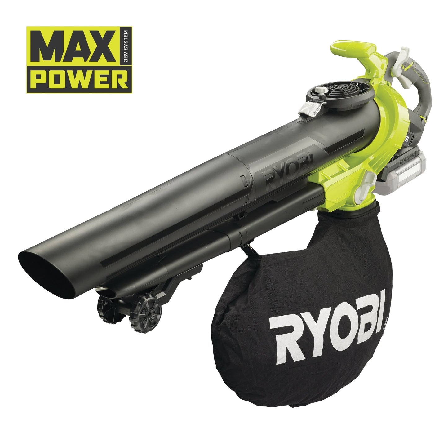 Suflanta/aspirator 36V MAX POWER, motor fara perii, 3 functii (fara acumulator) - RBV36B