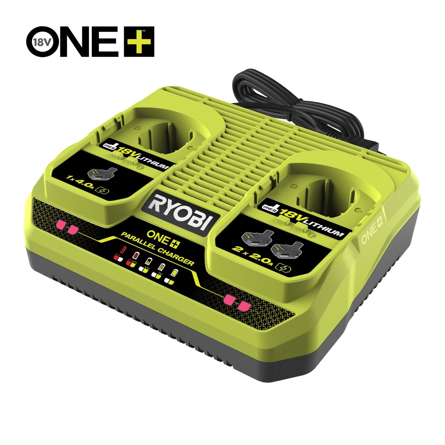 Incarcator cu 2 porturi 18V ONE+ - RC18240