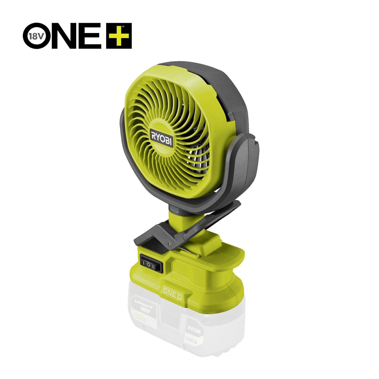 Ventilator cu clema 18V ONE+ (fara acumulator) - RCF18-0
