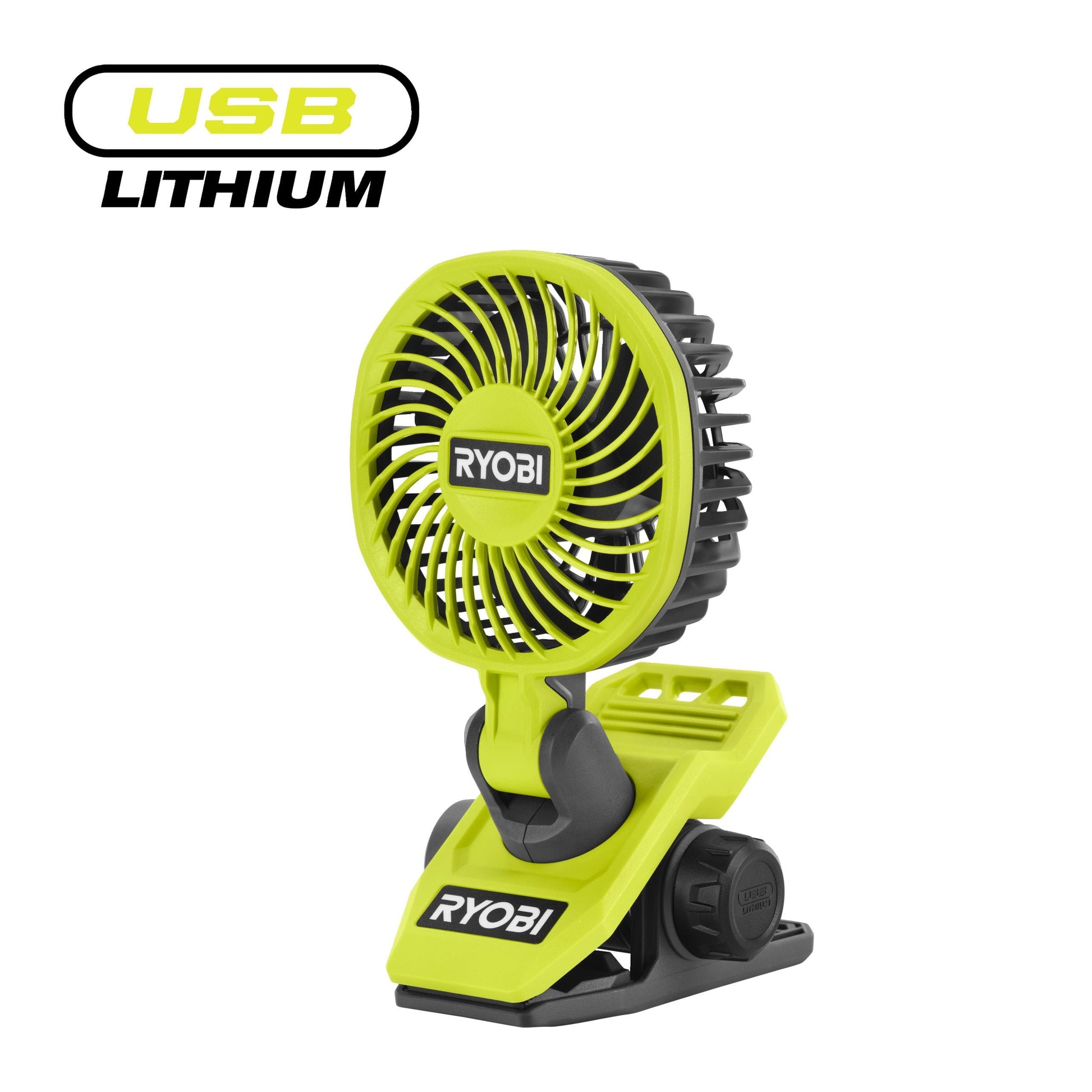 Ventilator USB Lithium 4V cu clema (fara acumulator) - RCF4-0