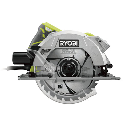 RCS1600-K - Circular saw 1600W, laser, disc 190 x 16 mm, depth of cut 66 mm, 1 x 24-tooth TCT blade, key, kitbox