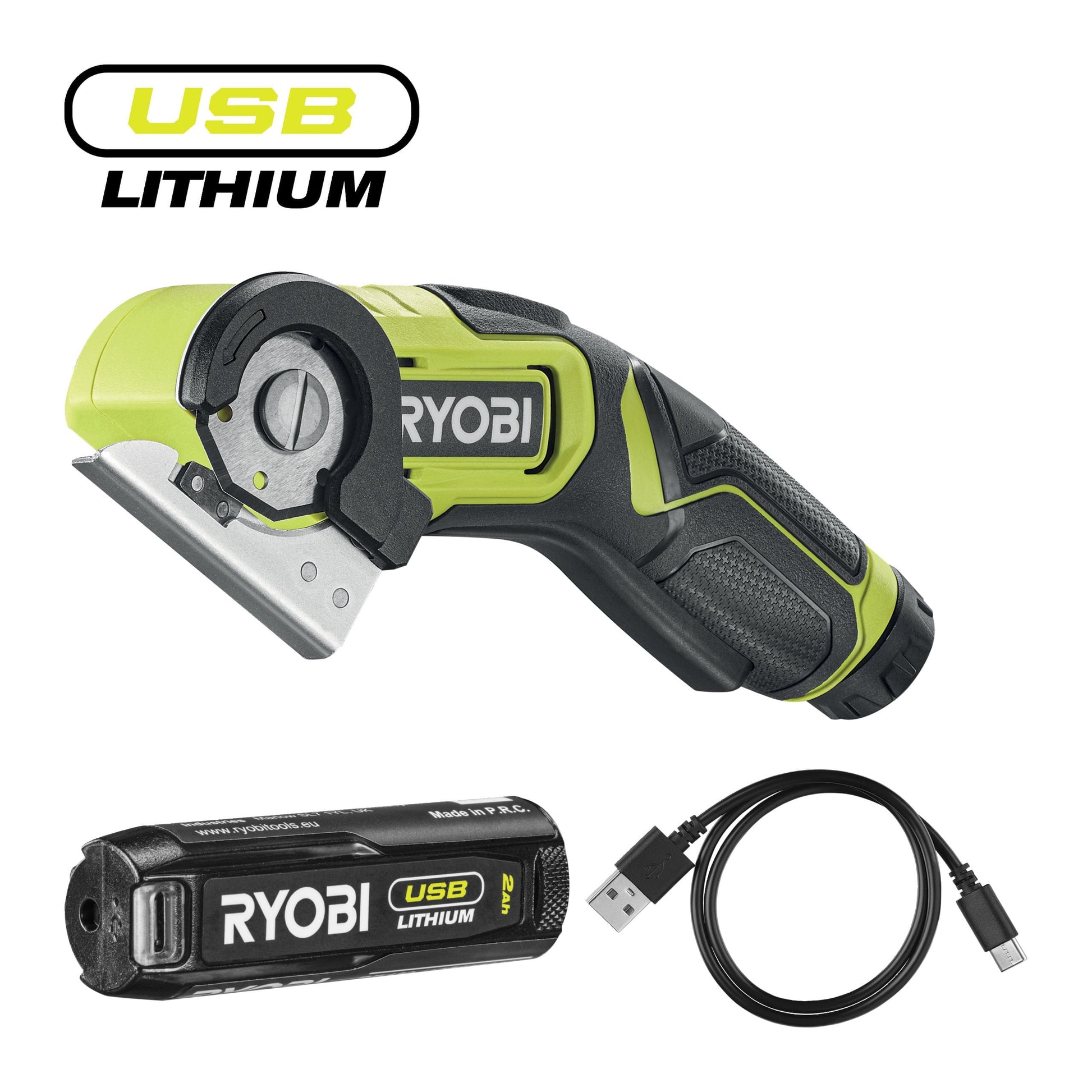 Cutter USB Lithium 4V, cu acumulator 2.0Ah - RCT4-120G