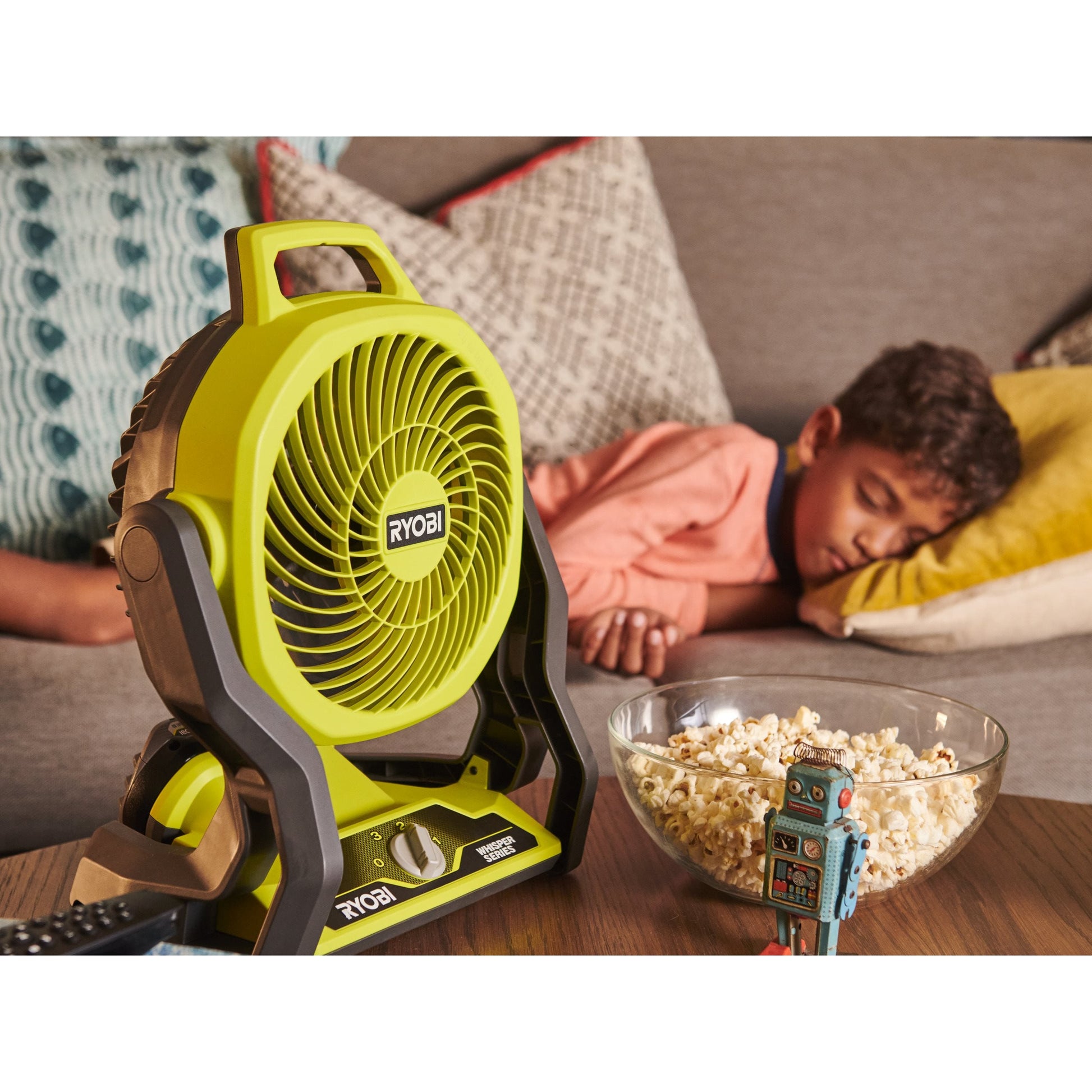 Ventilator WHISPER 18V fara cablu (fara acumulator) - RF18-0