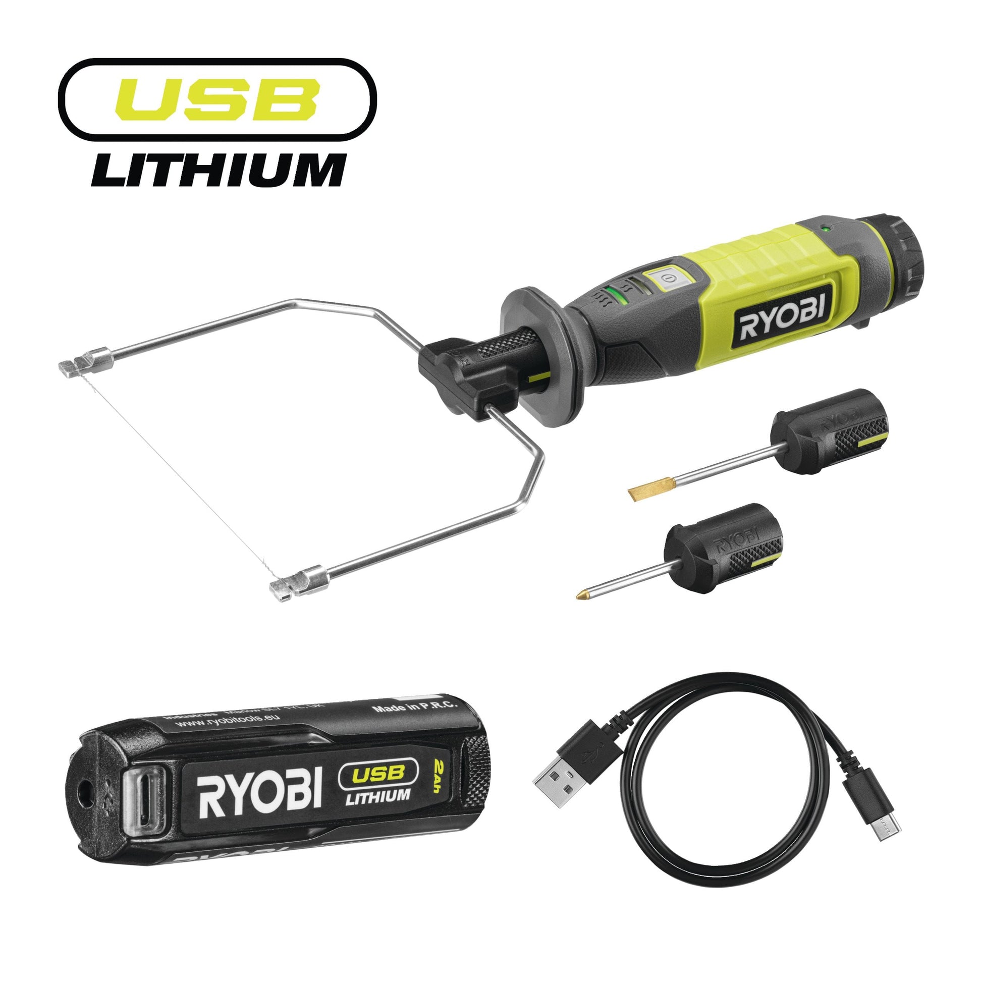 Cutter cu fir incins USB Lithium 4V, cu acumulator 2.0Ah - RHC4-120G