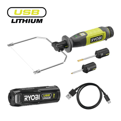 Cutter cu fir incins USB Lithium 4V, cu acumulator 2.0Ah - RHC4-120G