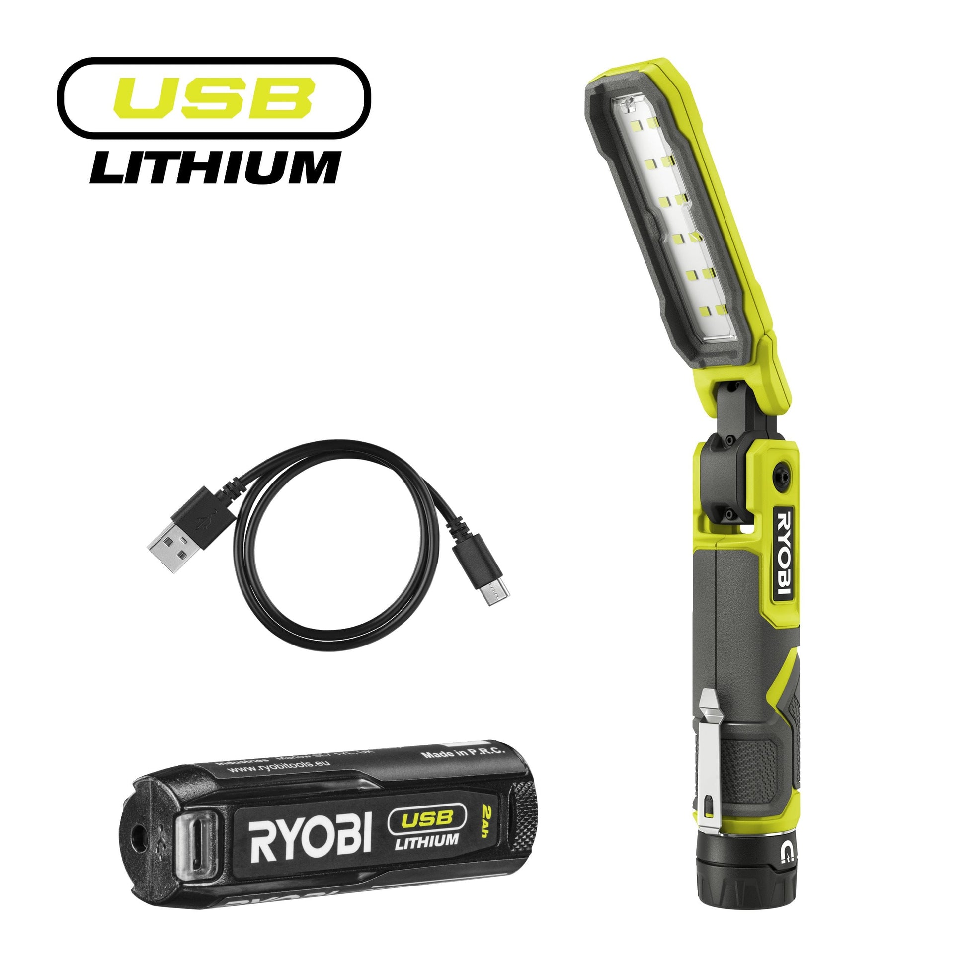 Lampa de inspectie USB Lithium 4V, cu acumulator 2.0Ah - RLI4-120G