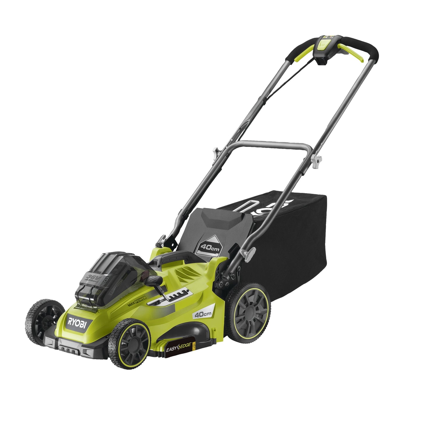 Masina electrica de tuns iarba fara cablu 36V de 40cm, cu acumulator 5.0Ah cu functie Power Assist - RLM36X41H50PG
