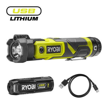 Lampa frontala pivotanta USB Lithium 4V, cu acumulator 2.0Ah - RLP4-120G