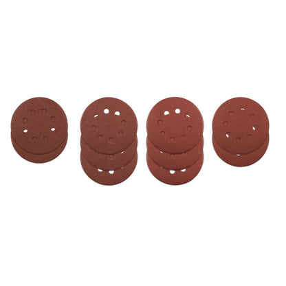 10 buc discuri de slefuit de 125 mm pentru masina de slefuit orbitala - RO125A10