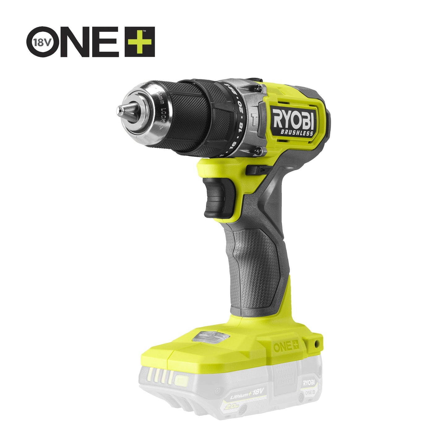 Masina de gaurit cu percutie 18V ONE+ brushless (fara acumulator) - RPD18BL1-0