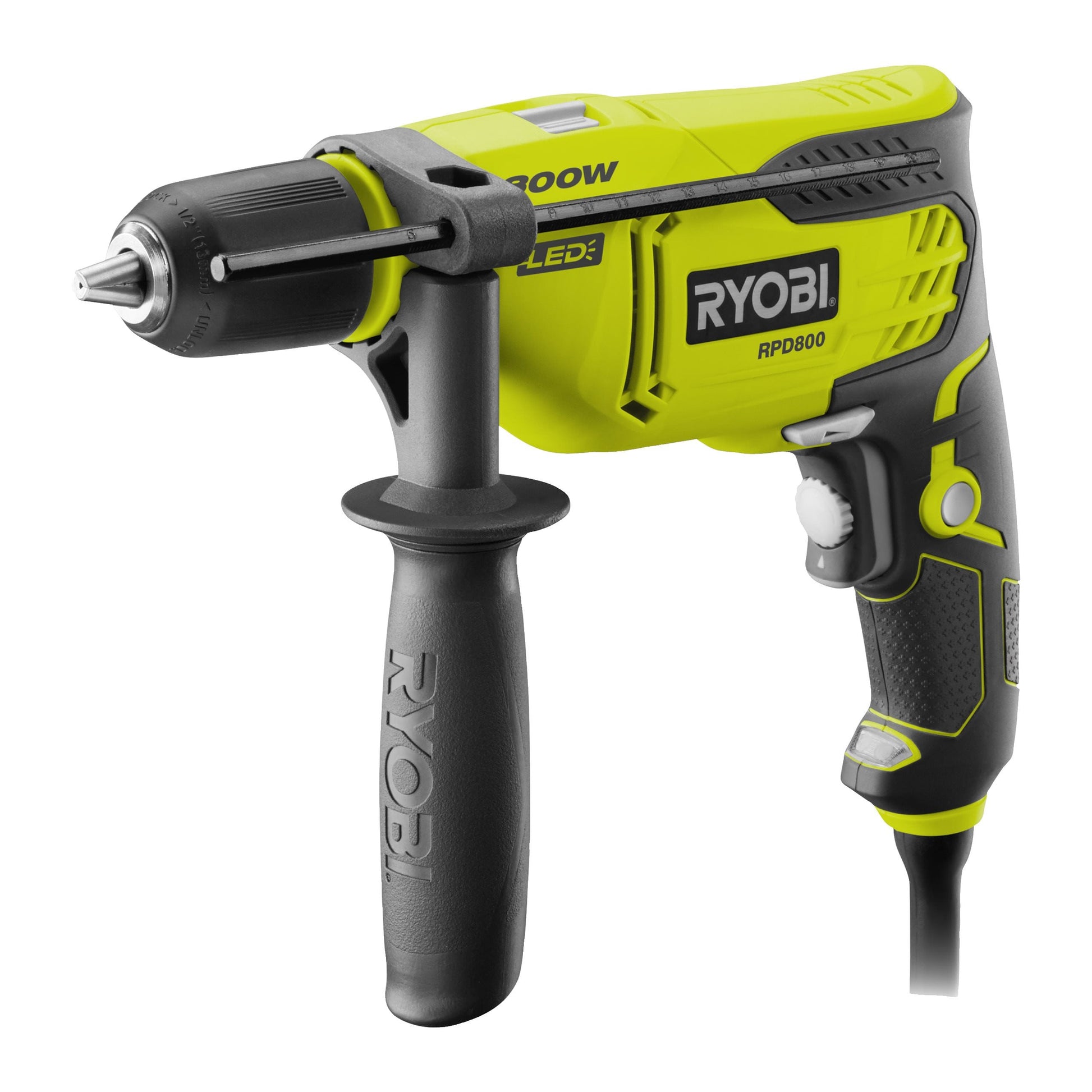 Masina de gaurit cu percutie electrica 800 W - RPD800-K