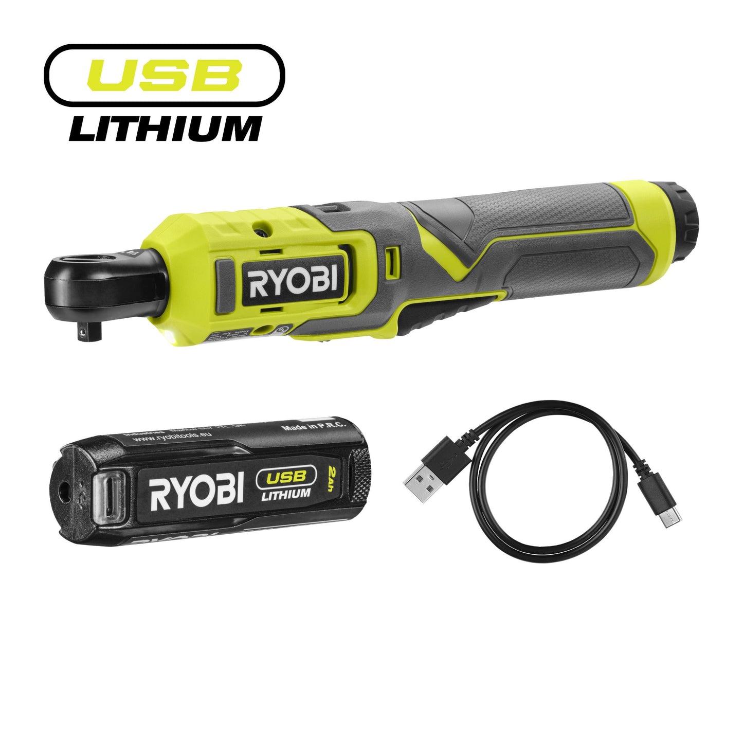 Cheie cu clichet USB Lithium 4V, cu acumulator 2.0Ah - RR14W4-120G