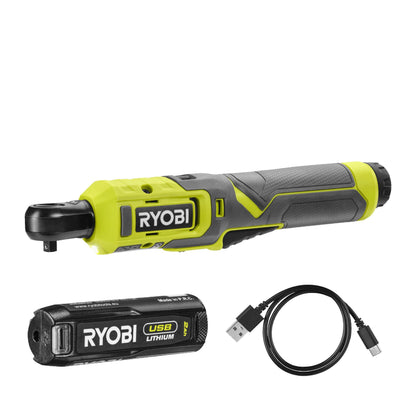 Cheie cu clichet USB Lithium 4V, cu acumulator 2.0Ah - RR14W4-120G