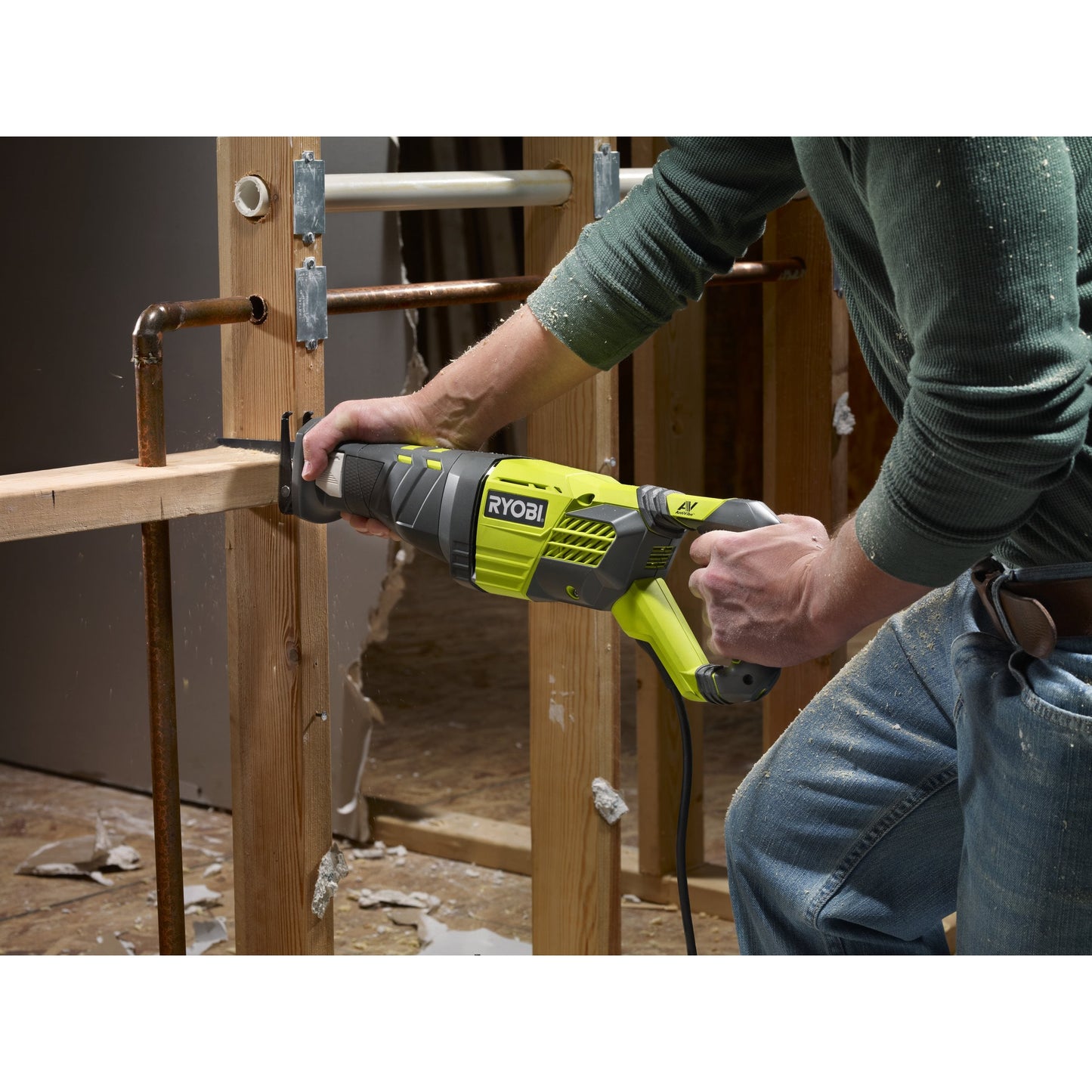 RRS1200-K - Reciprocating saw 1200W, 3 blades, kitbox
