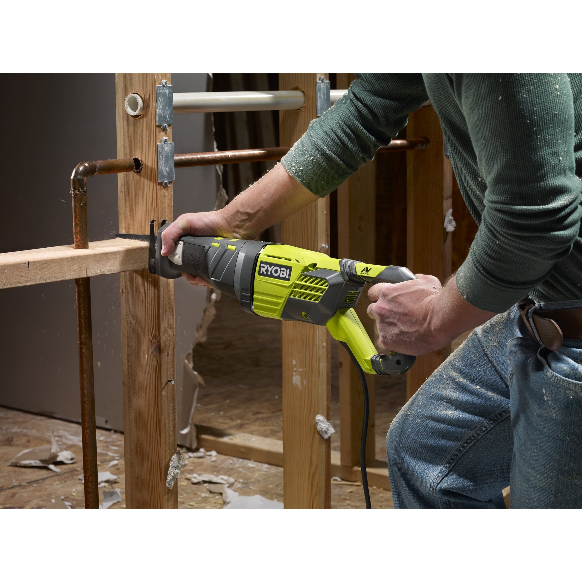 RRS1200-K - Reciprocating saw 1200W, 3 blades, kitbox