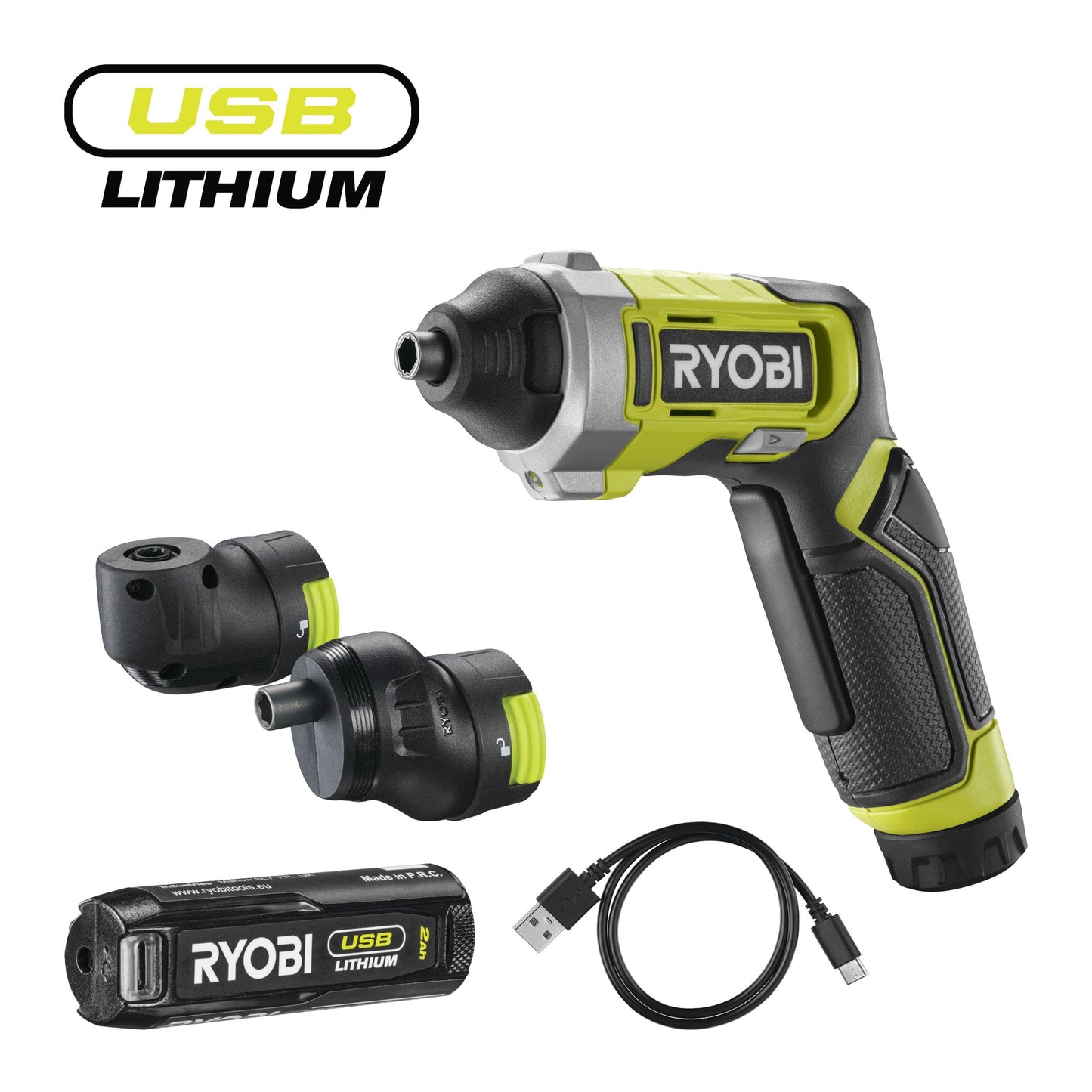 Surubelnita USB Lithium 4V, cu acumulator 2.0Ah si cutie rigida - RSD4-120TA2