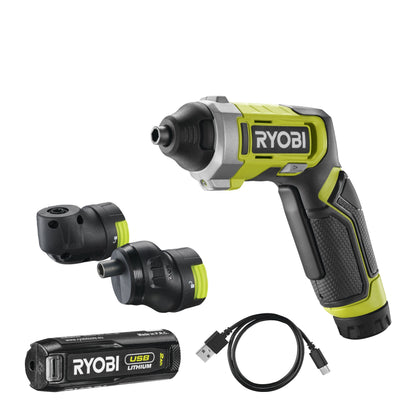 Surubelnita USB Lithium 4V, cu acumulator 2.0Ah si cutie rigida - RSD4-120TA2
