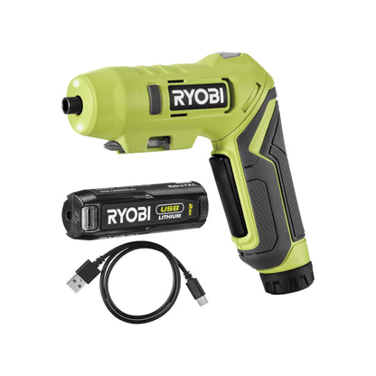 Surubelnita pivotanta USB Lithium 4V, cu acumulator 2.0Ah - RSDP4-120G