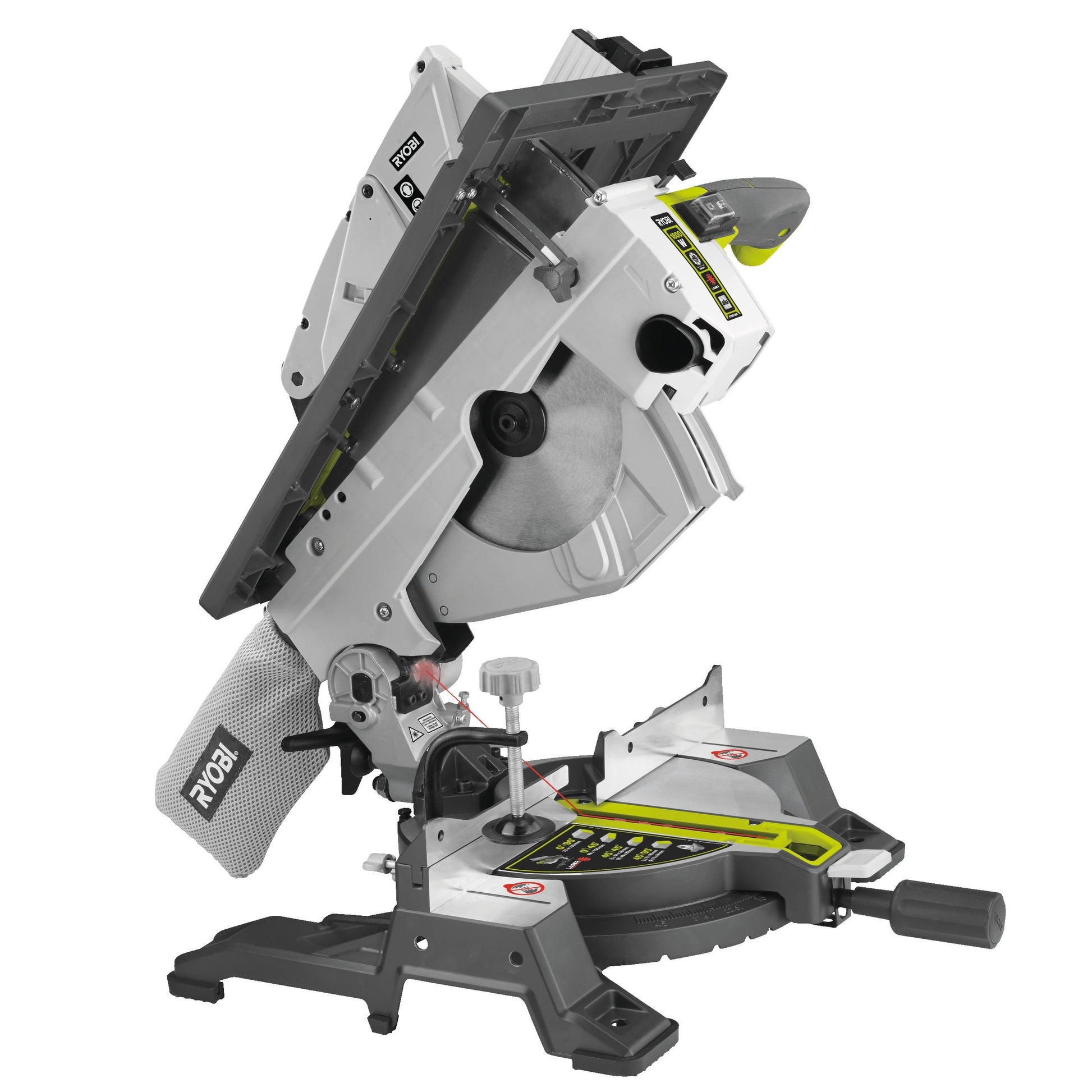 RTMS1800-G - 1800W Corded Table Mitre Saw (2 in 1), 254mm Blade, 48-tooth TCT blade