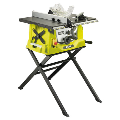RTS1800S-G - 1800W Corded Table Saw, 254mm Blade, 48-tooth TCT blade + legs/stand